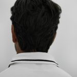 یقه پلوشرت سفید لاین برند ترسیم