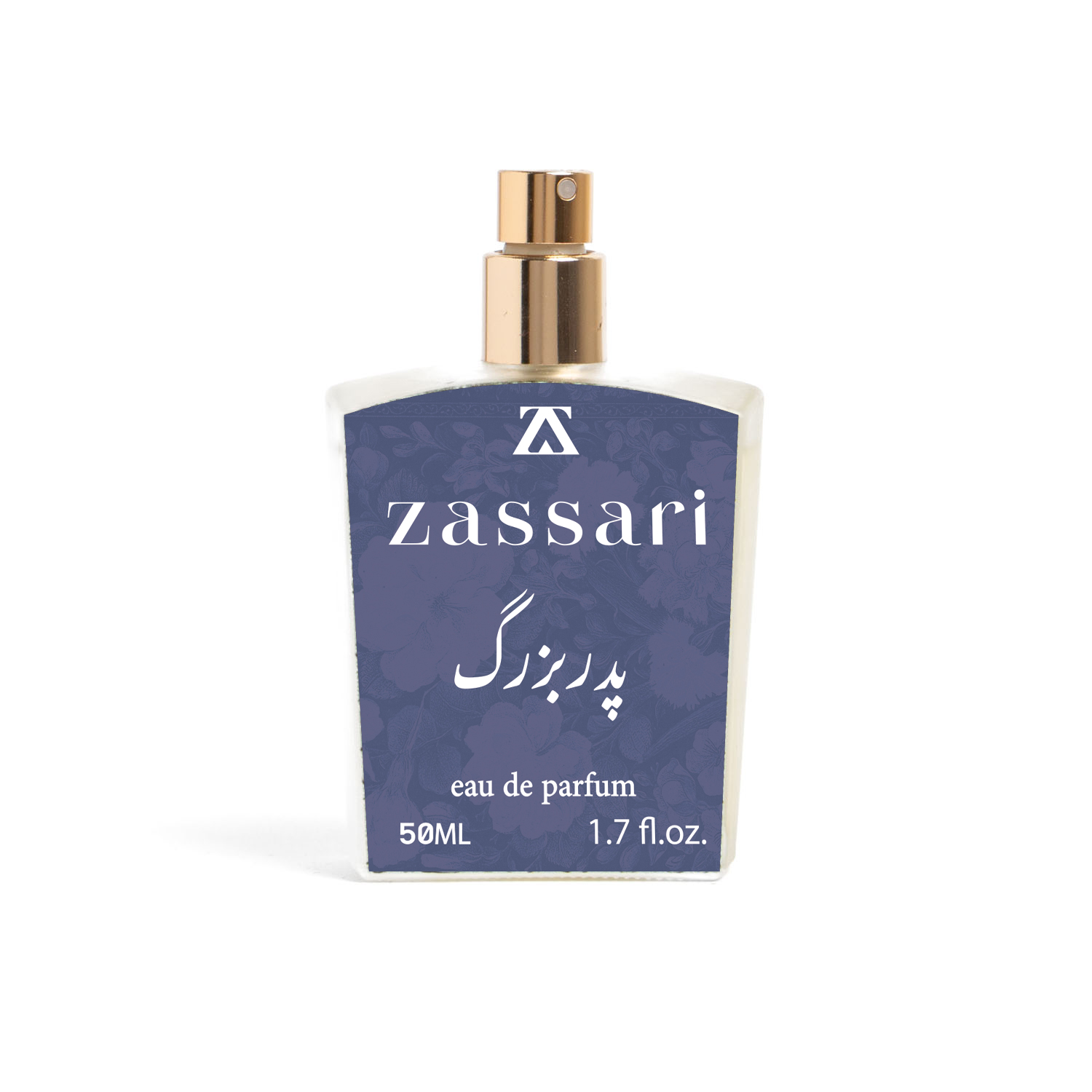 عطر پدربزرگ ضاصاری ZASSARI با رایحه خنک، گل‌فام، میوه‌ای و مشک‌افشان مناسب بانوان و آقایان
