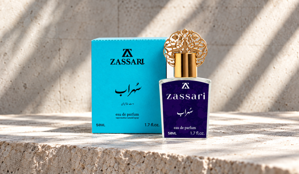 عطر سهراب ضاصاری با بسته‌بندی اصلی